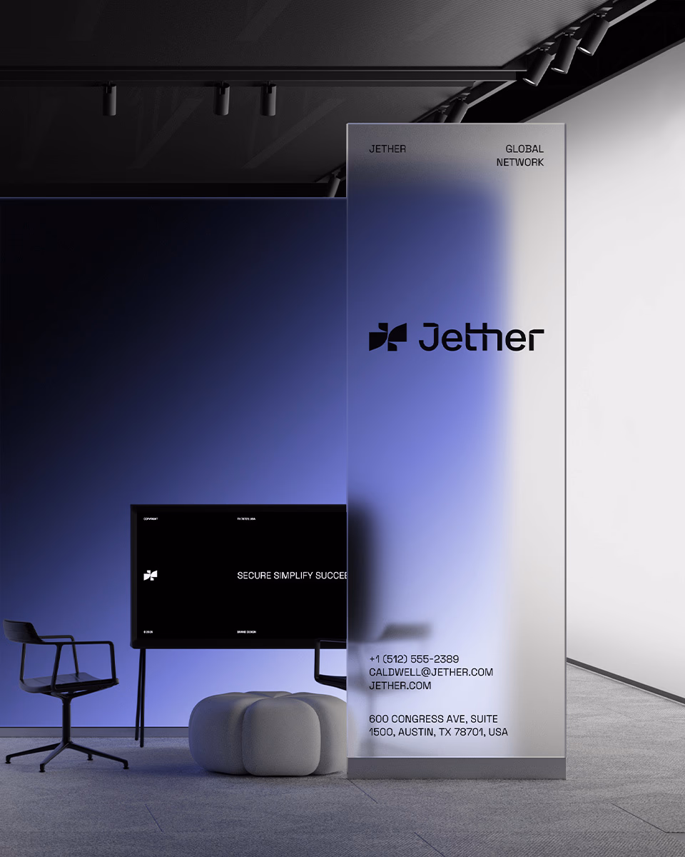 Jether brand identity
